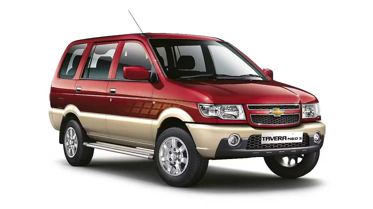 Chevrolet Tavera spacious multi-seater vehicle for group travel